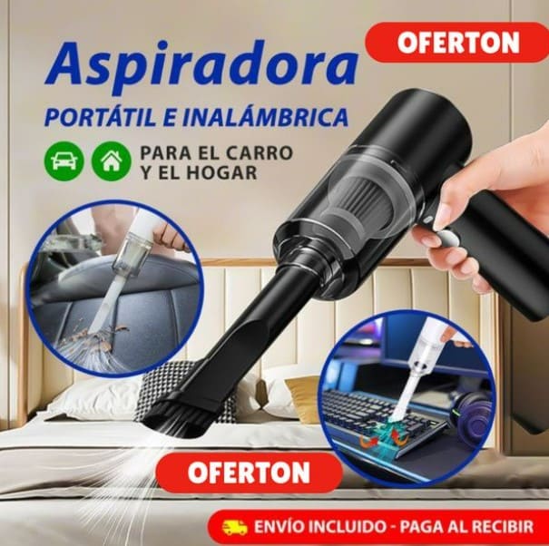 Mini Aspiradora Portátil 3 en 1